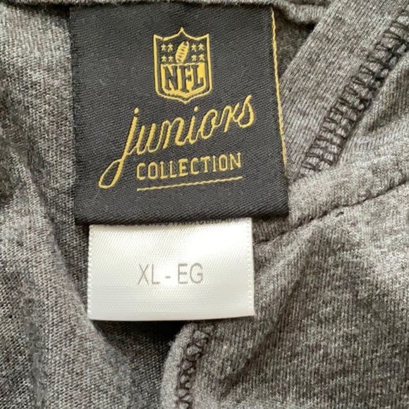 NFL Juniors Collection Washington Redskins Hooded Top Ladies Size XL NWT - Picture 4 of 6
